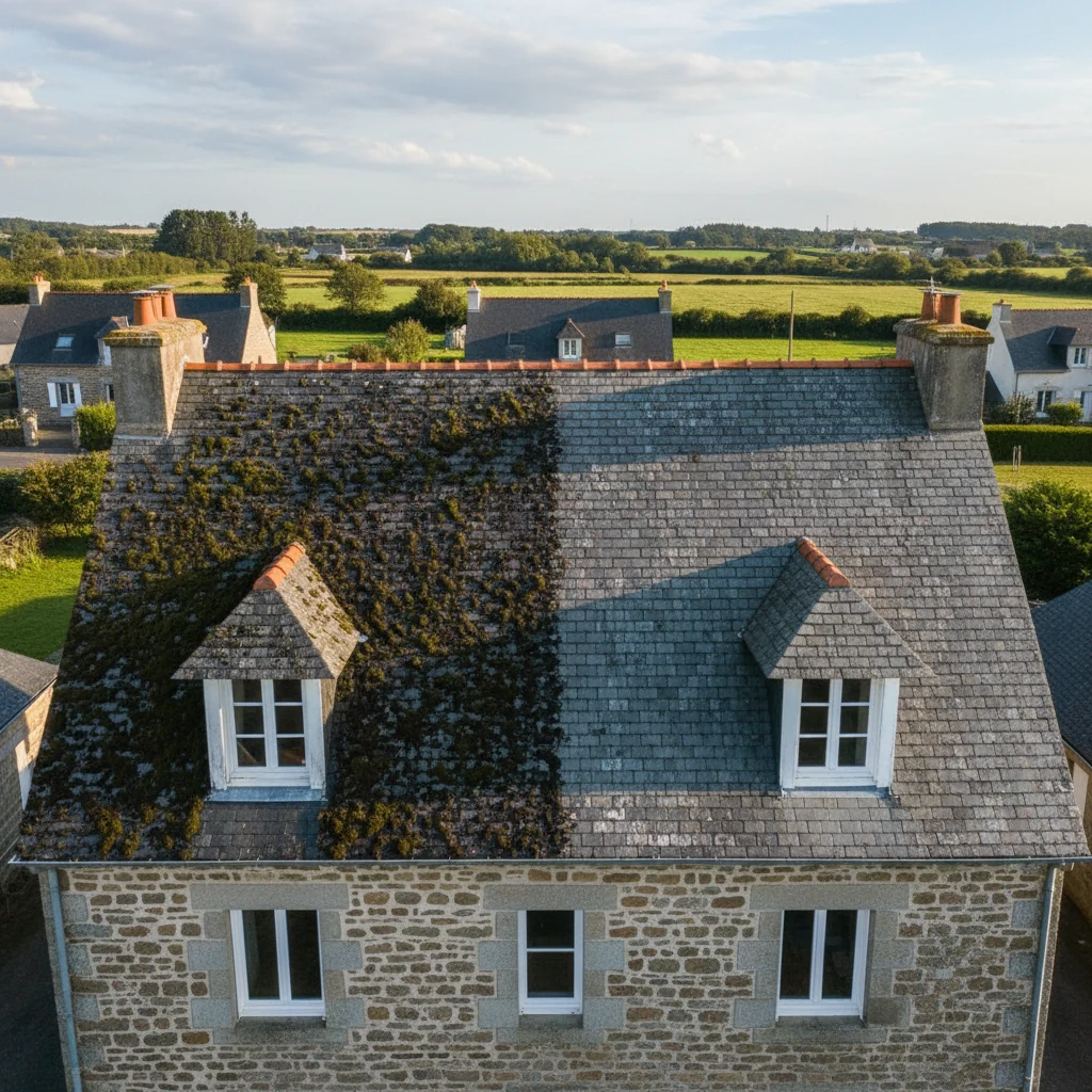 Nettoyage Toiture Brest — résultat professionnel