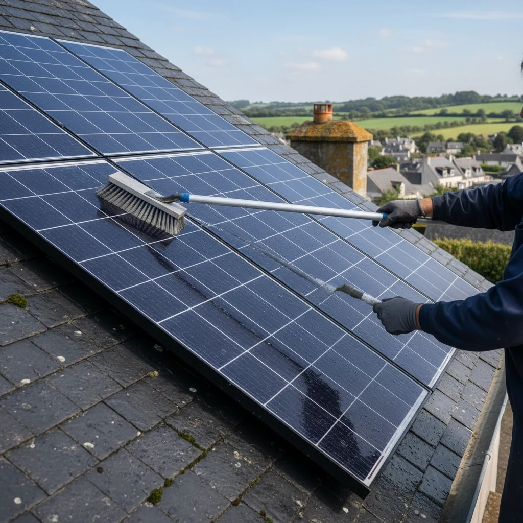 Nettoyage Panneaux Solaires Brest — résultat professionnel